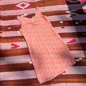 Old Navy Pink Patterned Sleeveless Dress